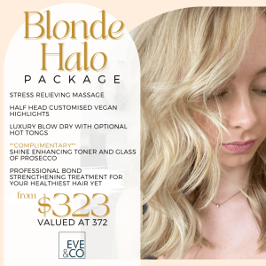 Blonde Halo Package - Eve and Co Hair